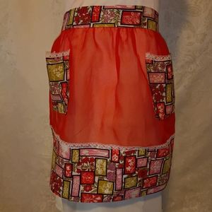 Mid Century Half Apron
